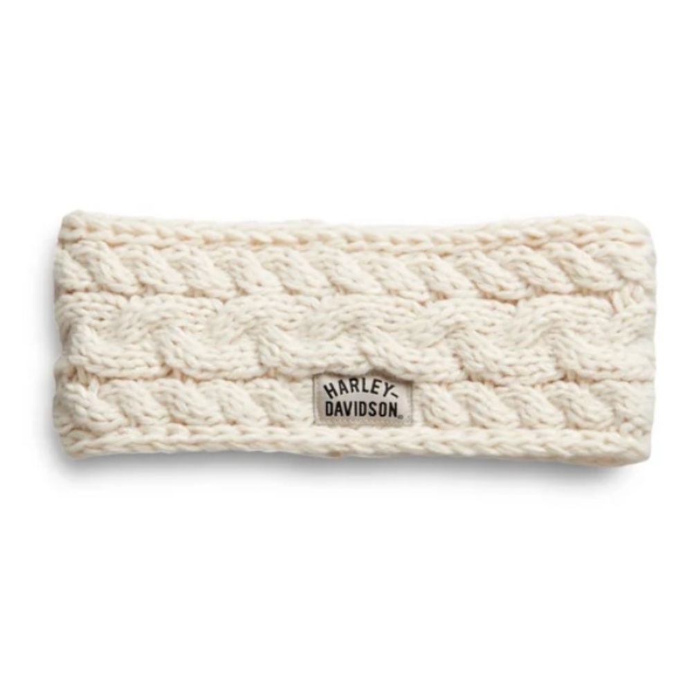 Harley-Davidson Cable Knit Ear Warmer